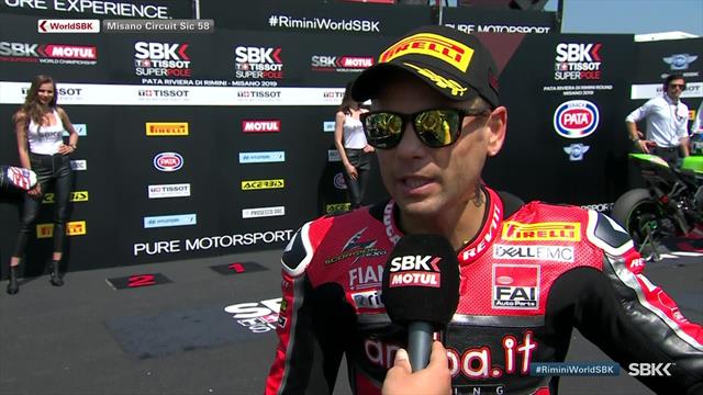Bautista: It was important to win Superpole race Bautista: It was important to win Superpole race