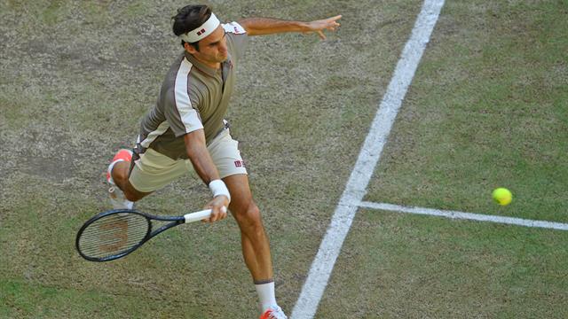 Les temps forts de la victoire de Federer face à Goffin en finale Les temps forts de la victoire de Federer face à Goffin en finale