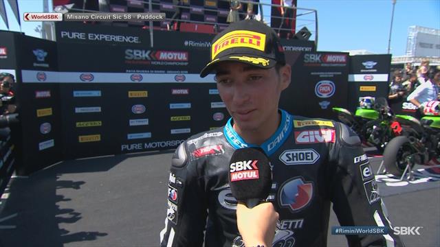 Toprak Razgatlioglu: I'm really happy, it's my best race Toprak Razgatlioglu: I'm really happy, it's my best race