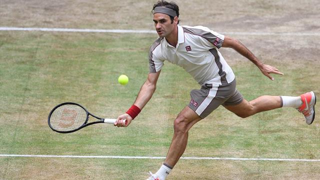 Federer begeistert mit lässigem Halbvolley: Die Highlights zum Finale Federer begeistert mit lässigem Halbvolley: Die Highlights zum Finale