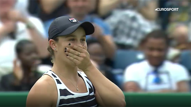 'She's done it!' - See the moment Ash Barty became world No. 1 'She's done it!' - See the moment Ash Barty became world No. 1