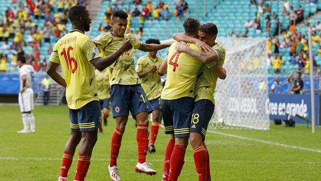 Relentless Colombia win again despite sweeping changes