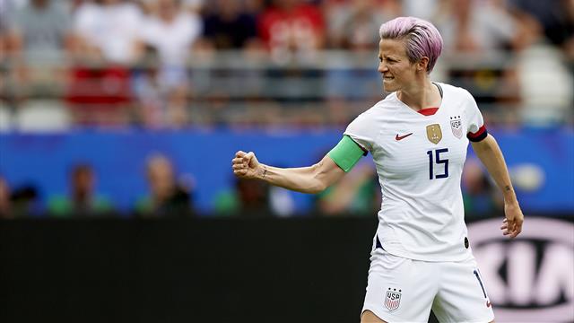"Würde gut darüber nachdenken": Rapinoe rät auch Kolleginnen vom Weißen Haus ab "Würde gut darüber nachdenken": Rapinoe rät auch Kolleginnen vom Weißen Haus ab