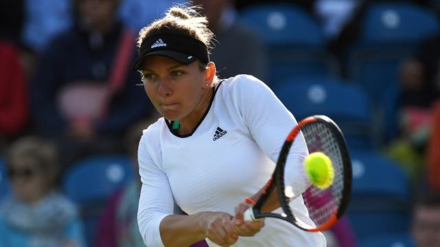 Highlights - Halep beats Hercog in three to set up Kerber clash Highlights - Halep beats Hercog in three to set up Kerber clash