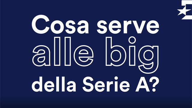 Cosa serve, come giocheranno: il mercato delle big di Serie A ai raggi X Cosa serve, come giocheranno: il mercato delle big di Serie A ai raggi X