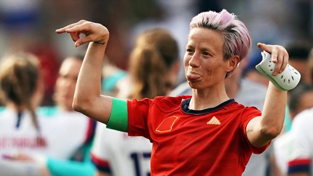 Rapinoe: "Ich gehe doch nicht ins f*** Weiße Haus" Rapinoe: "Ich gehe doch nicht ins f*** Weiße Haus"