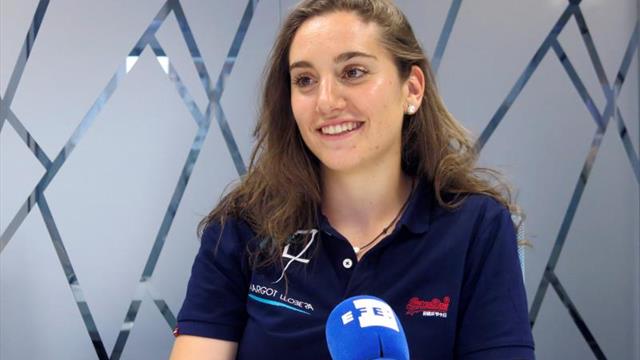Margot Llobera: "Descoloca que sea tan joven, pero el Dakar me favorece"