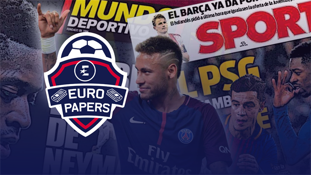 Euro Papers: PSG demand two Barcelona stars in ‘Operation Neymar’ Euro Papers: PSG demand two Barcelona stars in ‘Operation Neymar’