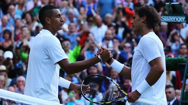 Kyrgios : "Pas sûr que Nadal et moi pourrions partager une bière"