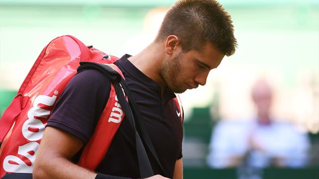 Coric forfait à cause de son dos