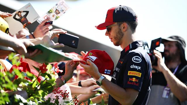 Red Bull juge "inacceptables" les performances de Gasly
