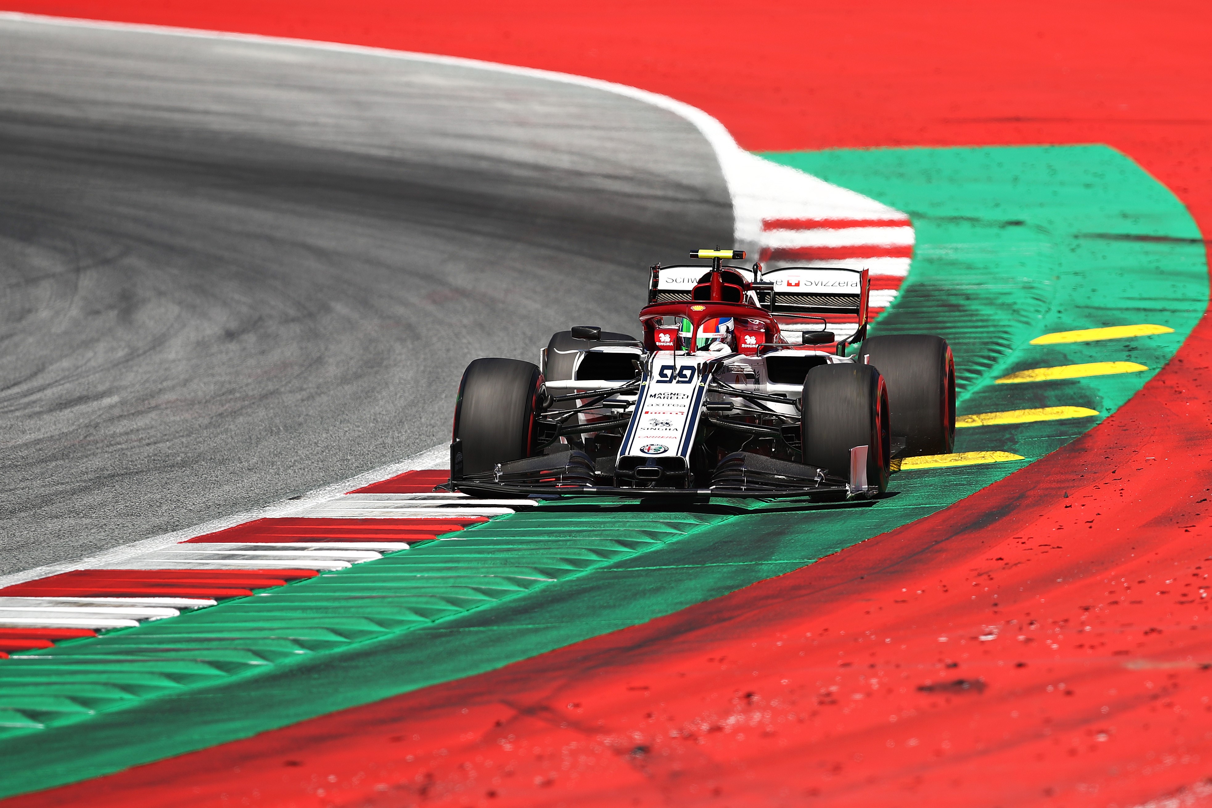 Antonio Giovinazzi (Alfa Romeo) au Grand Prix d'Autriche 2019