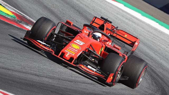 Ferrari, le fail continue : Vettel est rentré aux stands mais ses pneus n'étaient pas prêts...