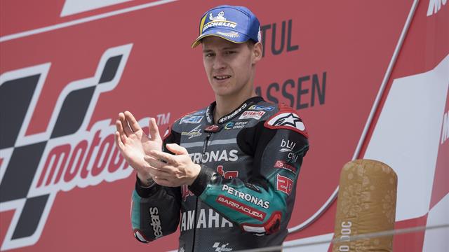Et pourtant, Quartararo était sûr "de ne pas pouvoir finir la course"