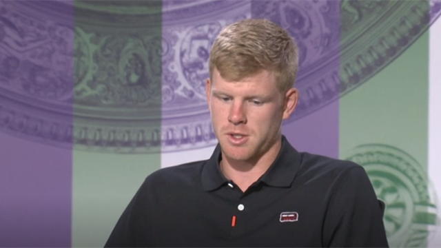 Kyle Edmund: Having Andy Murray back is obviously great Kyle Edmund: Having Andy Murray back is obviously great