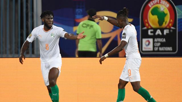Zaha scores his first goal of tournament for Ivory Coast Zaha scores his first goal of tournament for Ivory Coast