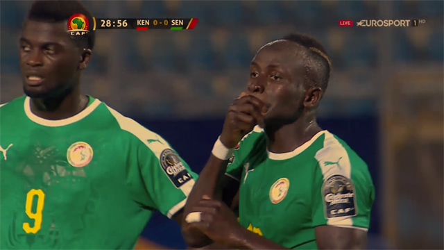 Oh dear! Mane misses penalty for Senegal Oh dear! Mane misses penalty for Senegal