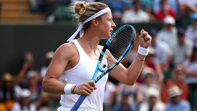 Sharapova abandonne à 5-0 dans le 3e set, Parmentier en profite