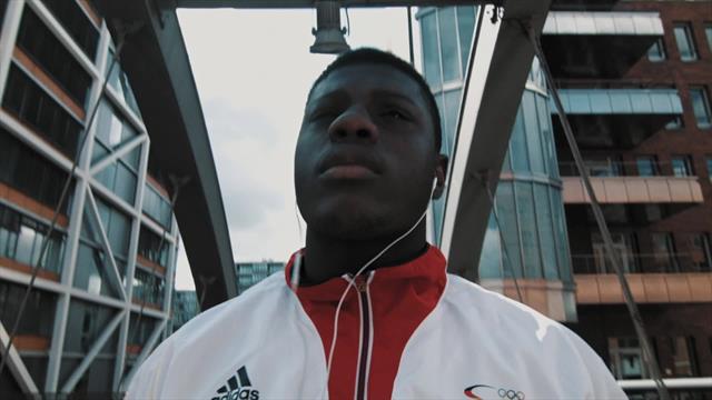 Home of the Olympics - Flag & Familiy with Peter Kadiru Home of the Olympics - Flag & Familiy with Peter Kadiru
