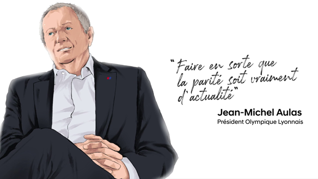 Aulas : "Notre objectif : que la parité féminine soit vraiment d'actualité" Aulas : "Notre objectif : que la parité féminine soit vraiment d'actualité"