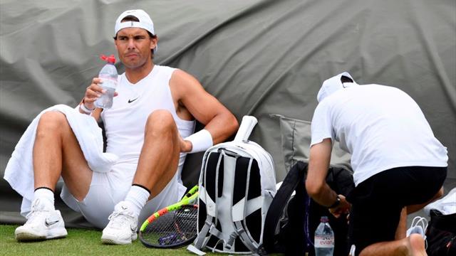 Wimbledon 2019: Nadal prepara en familia su duelo contra Tsonga