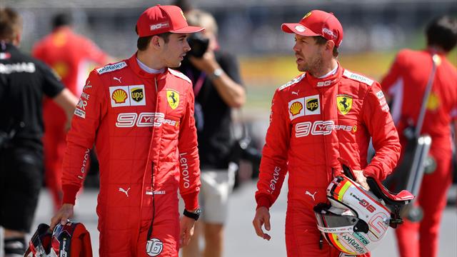 Leclerc: "Duelli ruota a ruota? Ben vengano", Vettel: "Stagione con troppi alti e bassi"