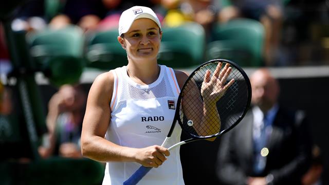 Barty stürmt in die dritte Runde von Wimbledon