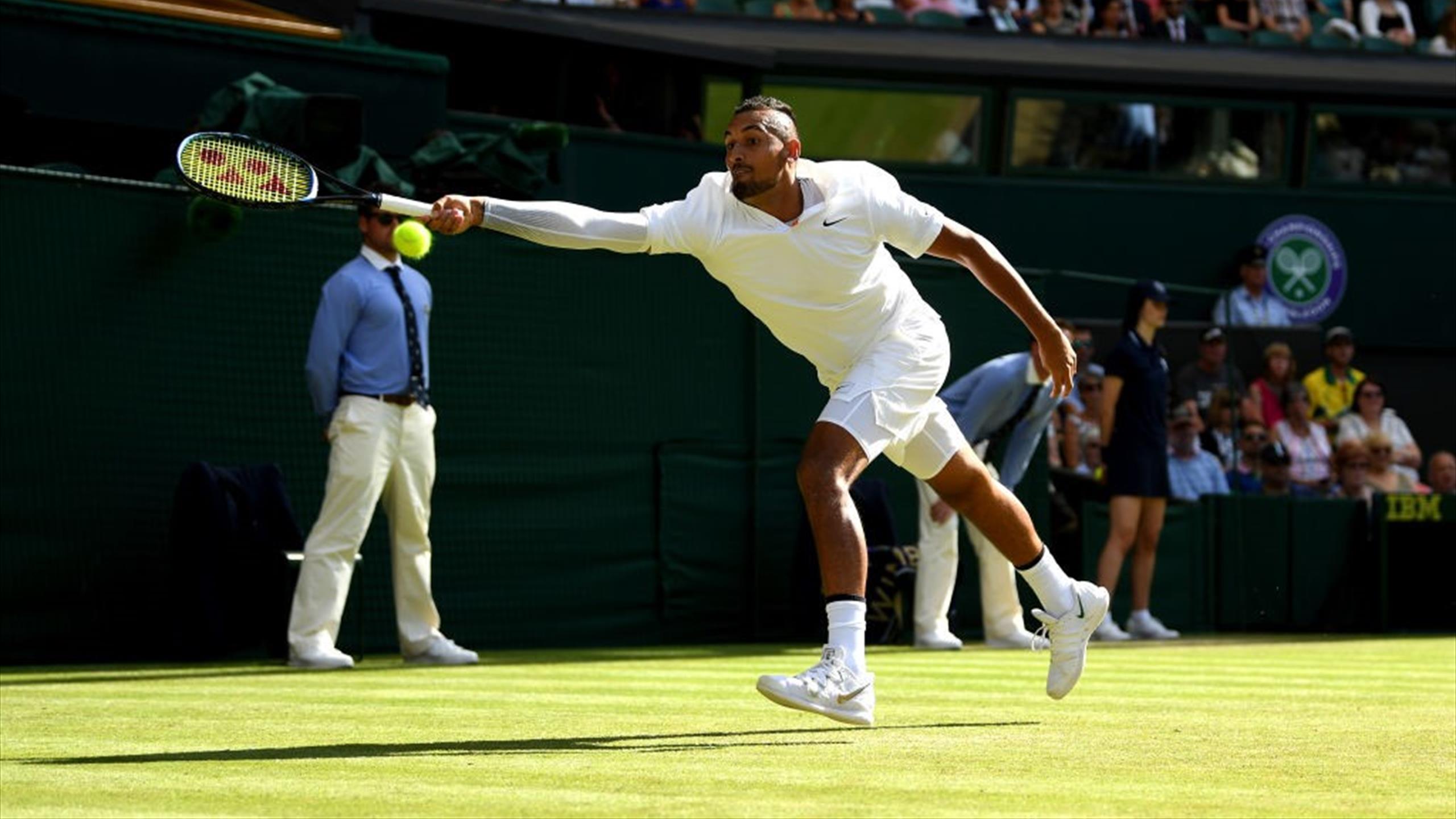 Fotogalería Las mejores imágenes de un auténtico partidazo en Wimbledon, así fue el Kyrgios