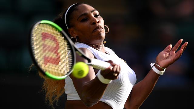 Serena en a bavé, Bertens aussi