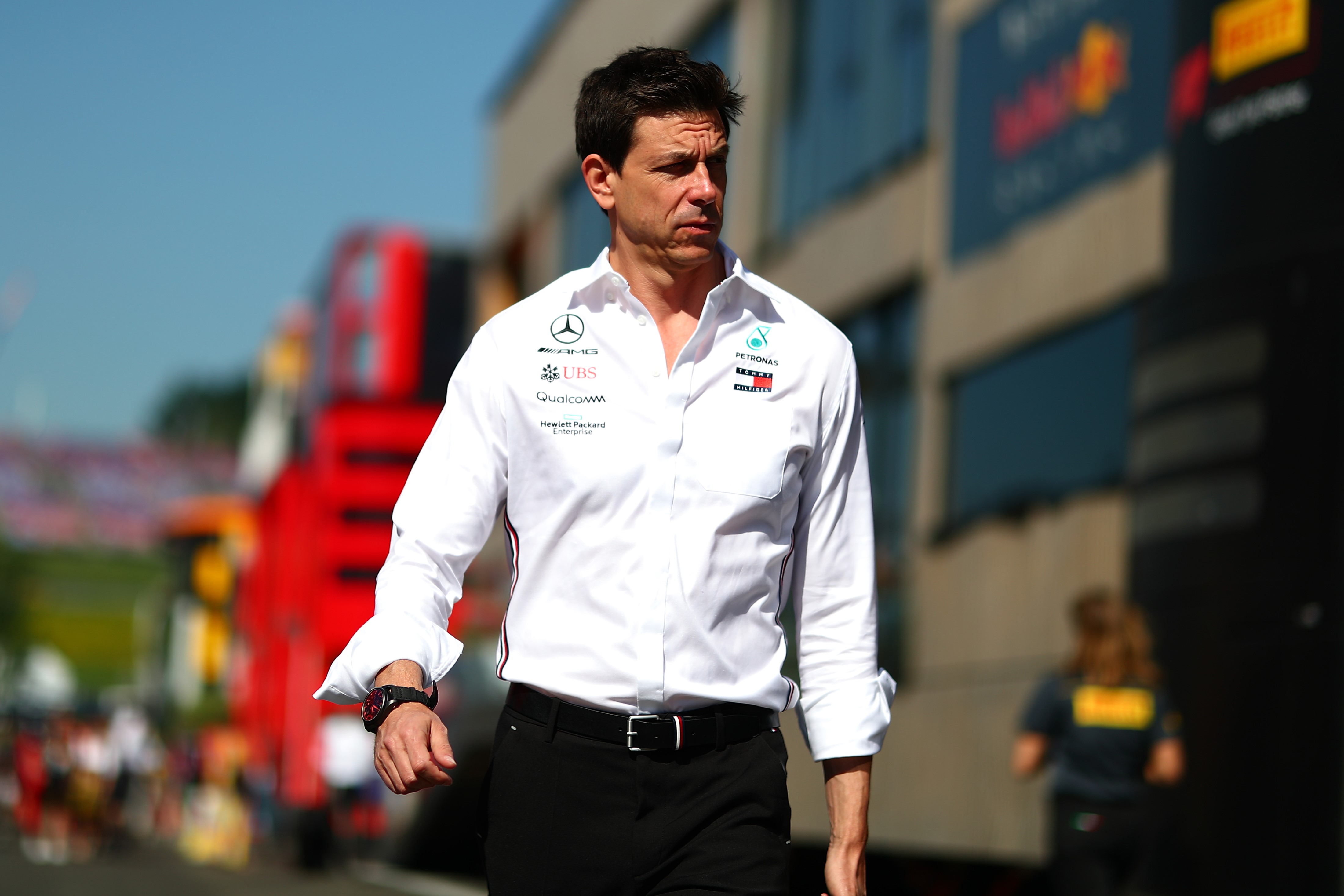 Toto Wolff (Mercedes) au Grand Prix d'Autriche 2019