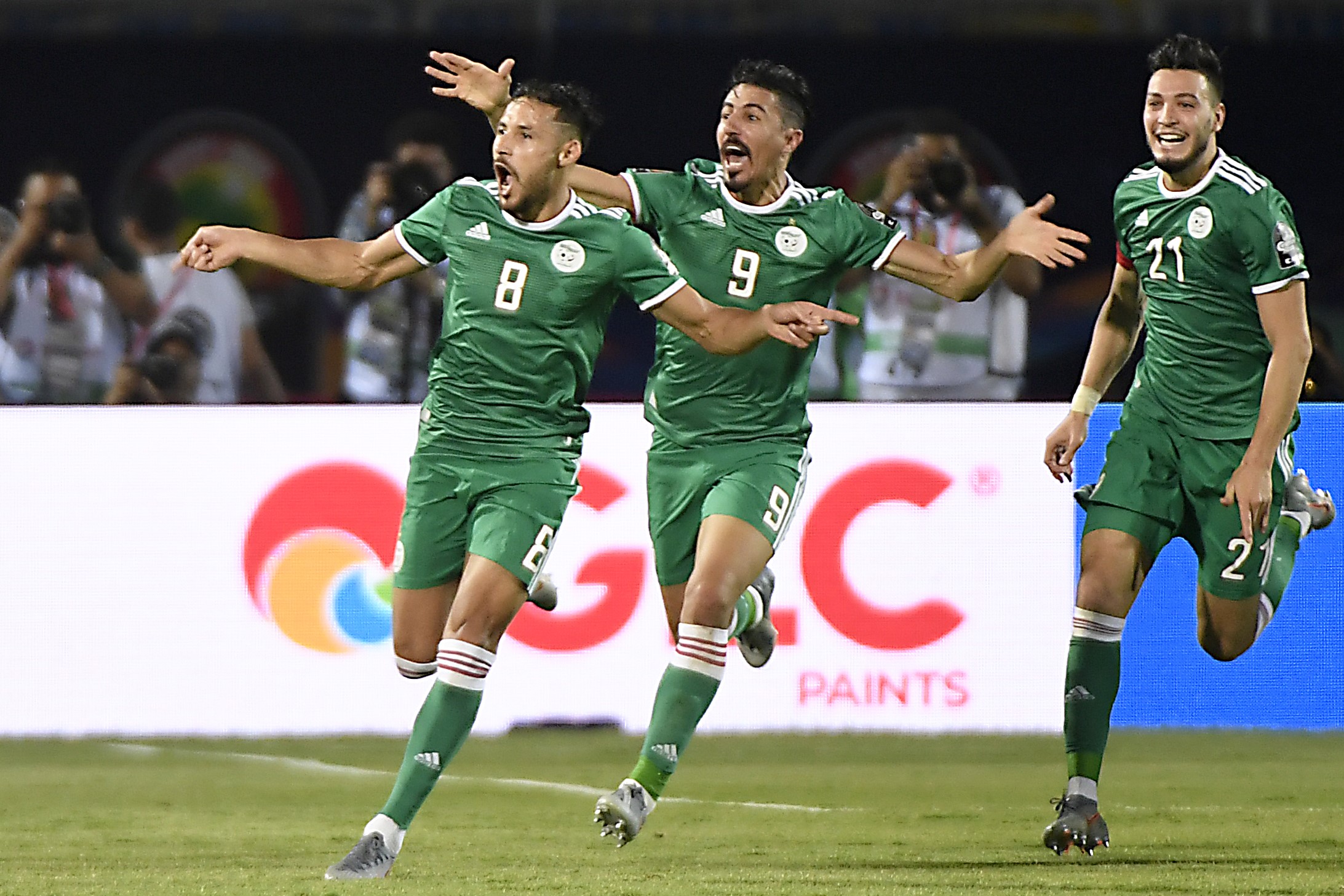 Youcef Belaili buteur pour l'Algérie contre le Sénégal en Coupe d'Afrique des nations 2019