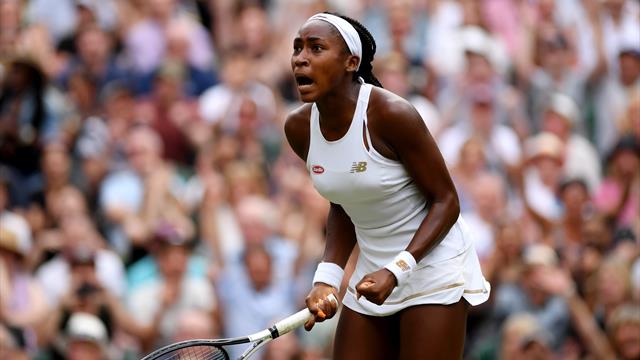 Wimbledon: fin de l'aventure pour Cori Gauff, 15 ans, éliminée par Halep Wimbledon: fin de l'aventure pour Cori Gauff, 15 ans, éliminée par Halep