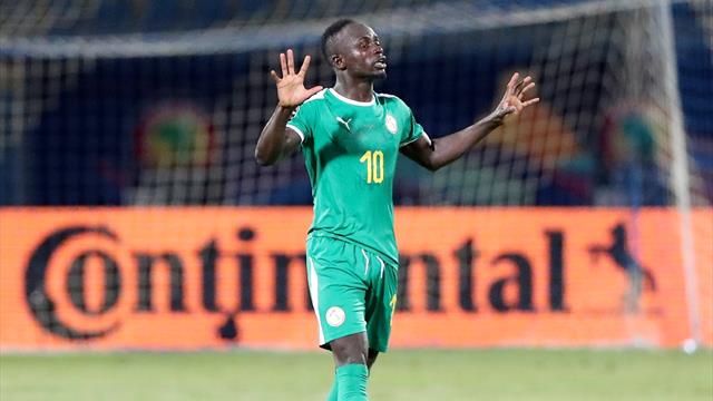 Sadio Mane opens the scoring for Senegal Sadio Mane opens the scoring for Senegal