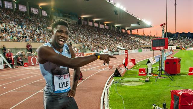 Noah Lyles storms to 200m win in Lausanne Noah Lyles storms to 200m win in Lausanne