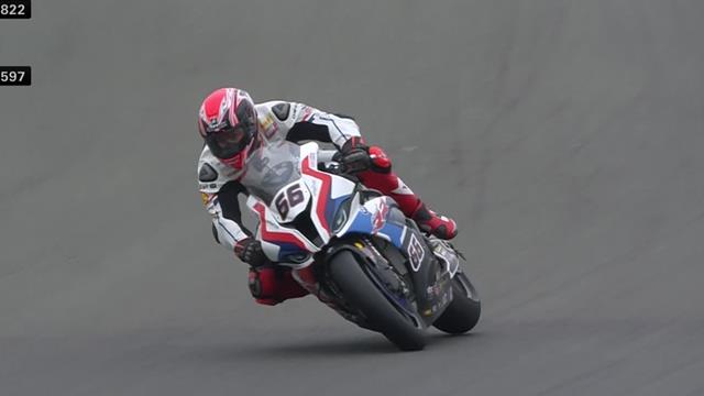 Tom Sykes bags pole at Donington Tom Sykes bags pole at Donington