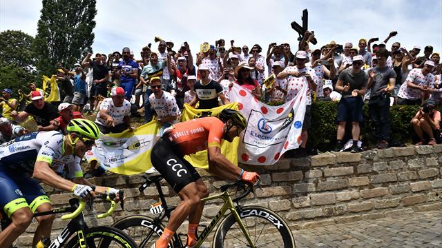 Passé en tête à Grammont, Van Avermaet est le premier maillot à pois Passé en tête à Grammont, Van Avermaet est le premier maillot à pois
