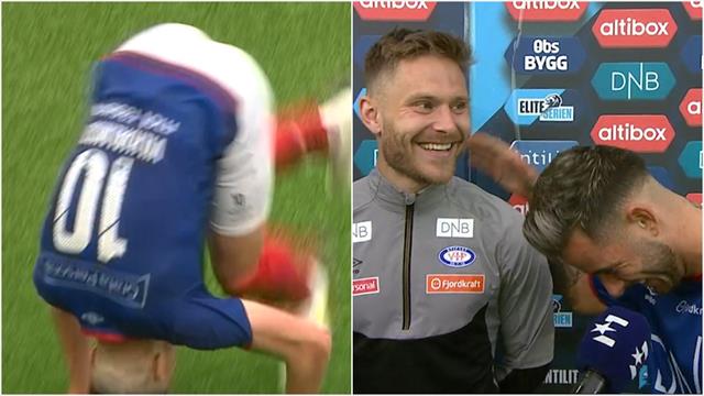 Spøker med lagkompisens målfeiring: – Til å være Matti så er det en sekser Spøker med lagkompisens målfeiring: – Til å være Matti så er det en sekser