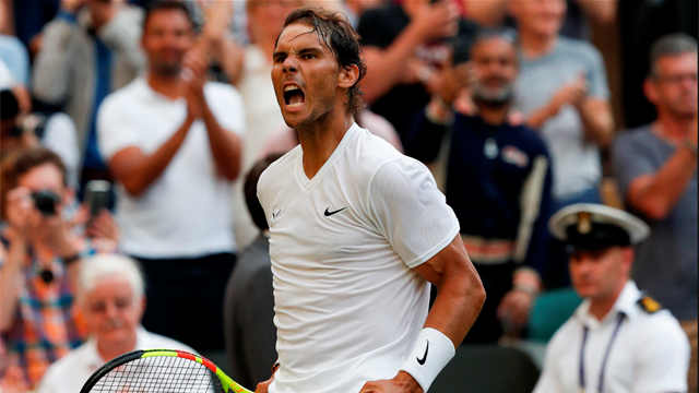 Attention, Nadal arrive lancé comme une balle