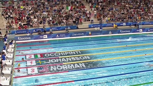 Universiade: nei 1500m argento per Alessio Occhipinti Universiade: nei 1500m argento per Alessio Occhipinti