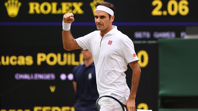 Tout en maîtrise, Federer a mis fin aux espoirs de Pouille