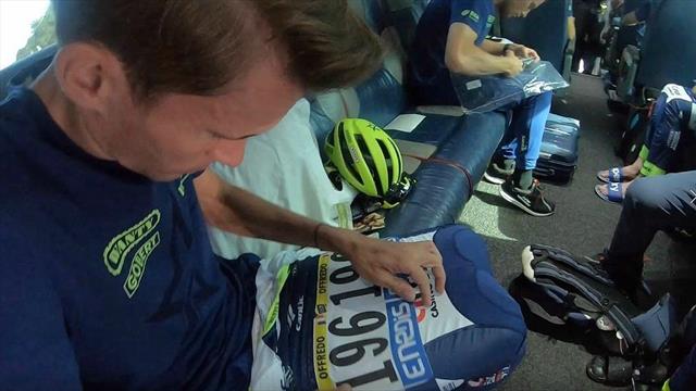 Du réveil jusqu'au départ : l'avant course avec Yoann Offredo Du réveil jusqu'au départ : l'avant course avec Yoann Offredo
