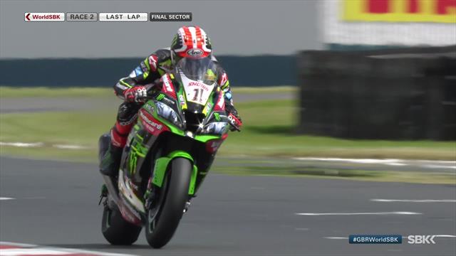 Jonathan Rea does the treble at Donington Jonathan Rea does the treble at Donington