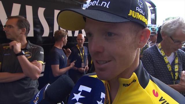 Steven Kruijswijk "Met mannen als Tony en Wout weet je dat je pijn gaat lijden" Steven Kruijswijk "Met mannen als Tony en Wout weet je dat je pijn gaat lijden"