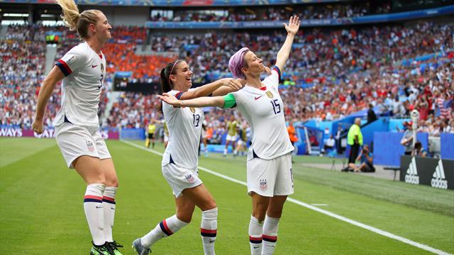 Женская сборная США в четвертый раз выиграла чемпионат мира