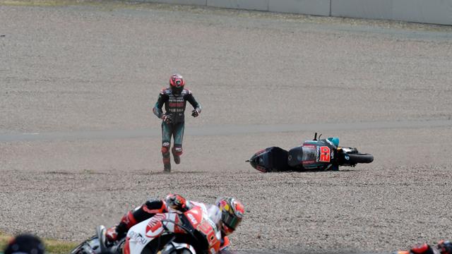 Pour Quartararo, la trêve tombe à pic : "J'ai envie de me taper la tête contre le mur…"