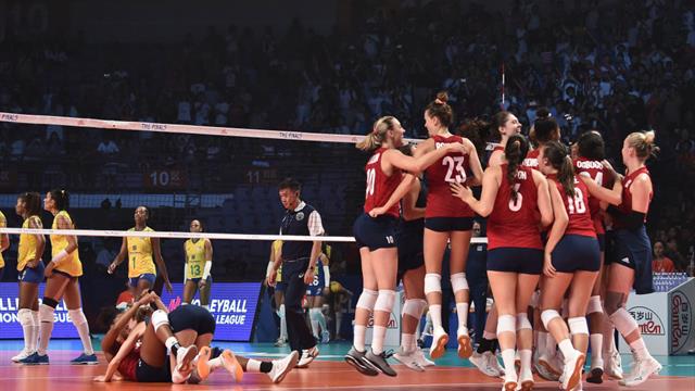 USA land back-to-back FIVB Volleyball Women’s Nations League titles