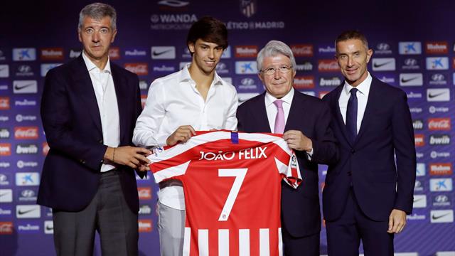 Joao Félix espera estar a la a altura de la historia del Atlético: "Estoy aquí para ser recordado"