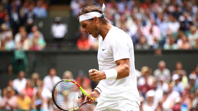 Wimbledon 2019 (octavos), João Sousa-Rafa Nadal: Confirmación de la candidatura (2-6, 2-6 y 2-6)