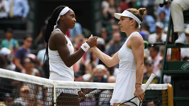 Halep met fin au beau parcours de Gauff