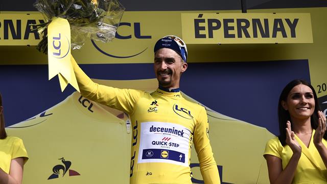 Champagne pour Alaphilippe !